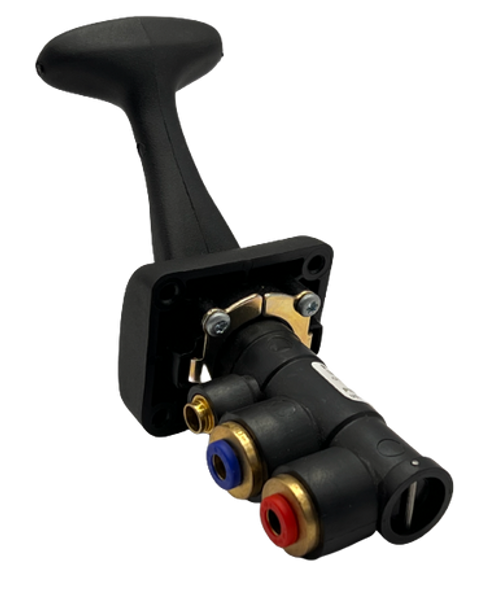 GTD/26501-1 Freightliner Valve -Trailer Brake Dash Valve, Century, Columbia, Coronado and Cascadia. Hoses 1/4'' 1/4'' 1/4''