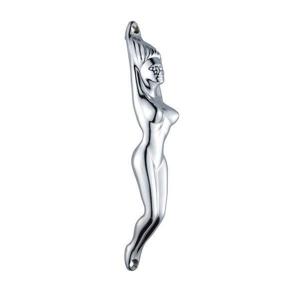 Chrome Nude Lady Shape Grab Handle