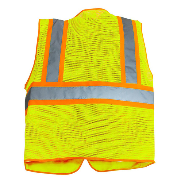 RigGear High Visibility Reflective Yellow Safety Vest-XXX Large