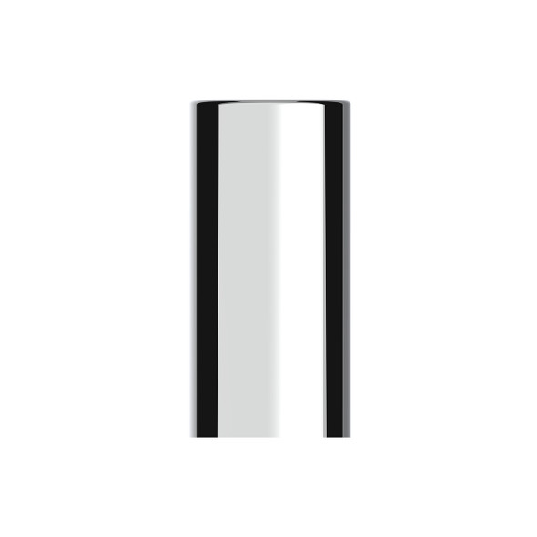 33mm X 4-1/4" Chrome Plastic Tall Cylinder Nut Cover - Thread-On (Bulk)