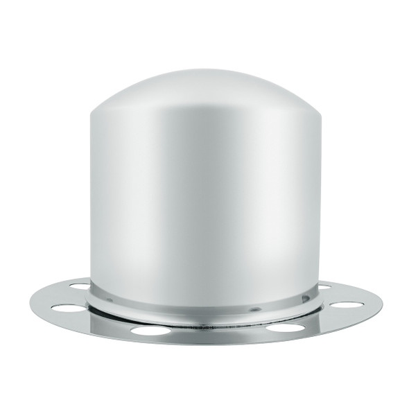 Chrome Dome Rear Axle Cover 2PC Kit For 33mm Nut Cover - Steel/Aluminum Wheel (8 Hole)