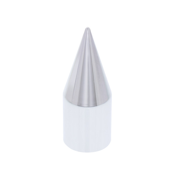 Chrome Spike Nut Cover For 2004-2014 Ford F-150 With OE Steel Wheel - Push-On (Bulk)