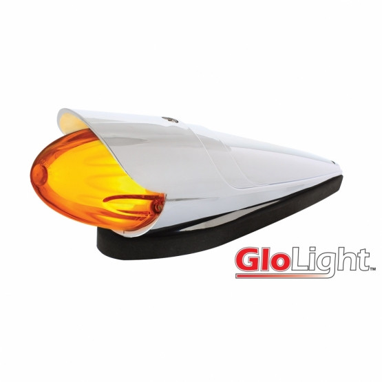 36749-UP 9 LED DUAL FUNCTION GLOLIGHT WATERMELON GRAKON 1000 STYLE CAB LIGHT KIT WITH VISOR - AMBER LED/AMBER LENS