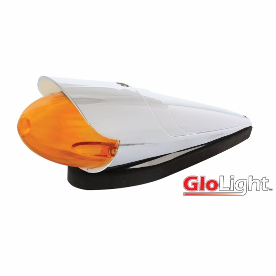 36749-UP 9 LED DUAL FUNCTION GLOLIGHT WATERMELON GRAKON 1000 STYLE CAB LIGHT KIT WITH VISOR - AMBER LED/AMBER LENS