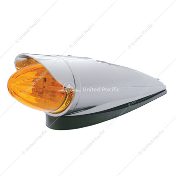 39954-UP 19 LED WATERMELON GRAKON 1000 CAB LIGHT KIT WITH VISOR - AMBER LED/AMBER LENS