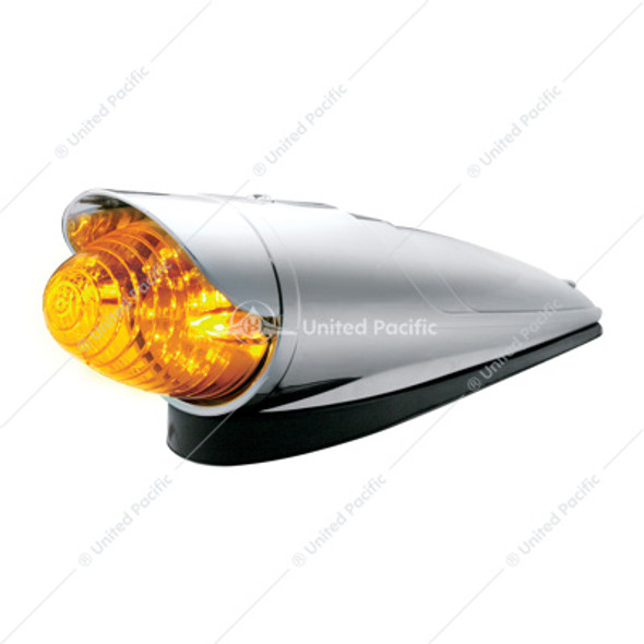 39956-UP 19 LED BEEHIVE GRAKON 1000 CAB LIGHT KIT WITH VISOR - AMBER LED/AMBER LENS