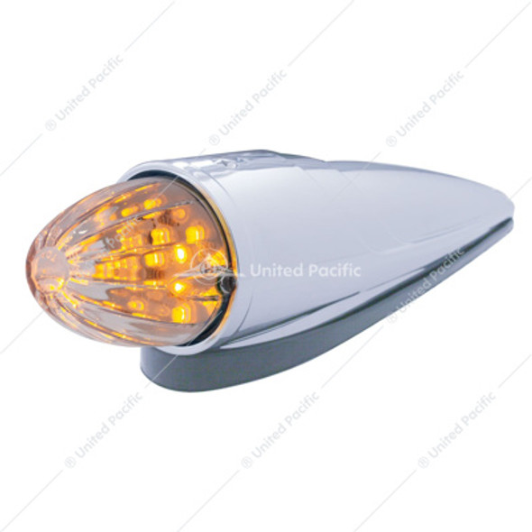 39963-UP 19 LED WATERMELON GRAKON 1000 STYLE CAB LIGHT KIT - AMBER LED/CLEAR LENS