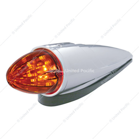 37307-UP 19 LED WATERMELON GRAKON 1000 STYLE CAB LIGHT KIT - AMBER LED/DARK AMBER LENS