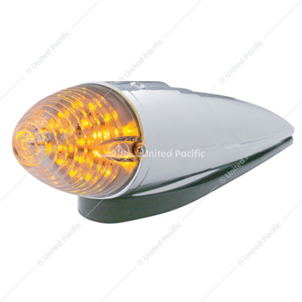 39965-UP 19 LED BEEHIVE GRAKON 1000 STYLE CAB LIGHT KIT - AMBER LED/CLEAR LENS