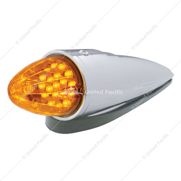 39966-UP 19 LED REFLECTOR GRAKON 1000 STYLE CAB LIGHT KIT - AMBER LED/AMBER LENS