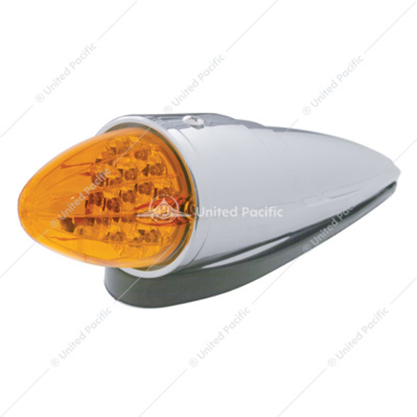 39966-UP 19 LED REFLECTOR GRAKON 1000 STYLE CAB LIGHT KIT - AMBER LED/AMBER LENS