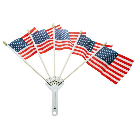Stainless Steel 5-Post Flag Holder