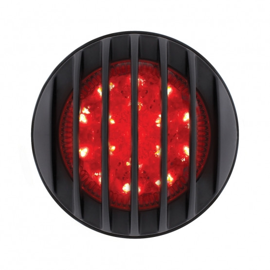 17 LED 1937 Ford Car Style Tail Light With Black Grille Style Flush Mount