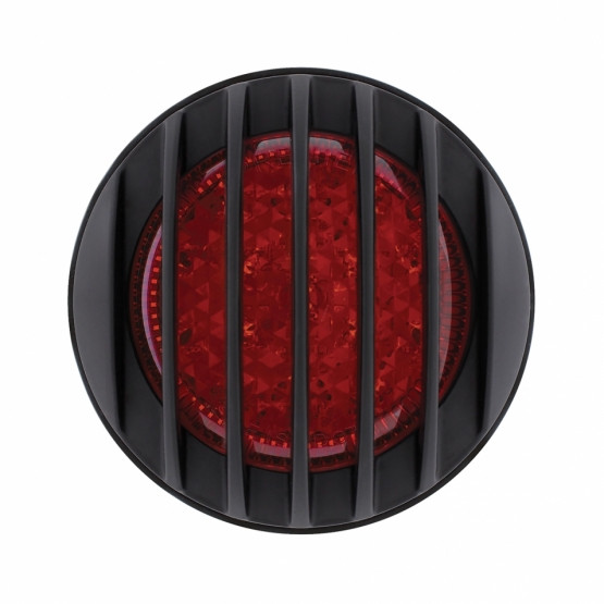 17 LED 1937 Ford Car Style Tail Light With Black Grille Style Flush Mount