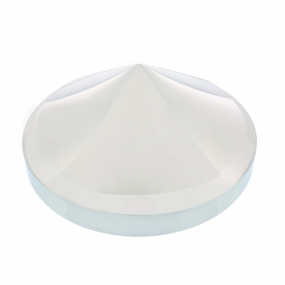 8" 304 Stainless Steel  X-Pointed Rear Hubcap