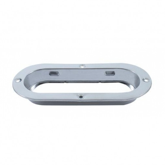 Stainless 6" Oval Mounting Flange (Bulk)