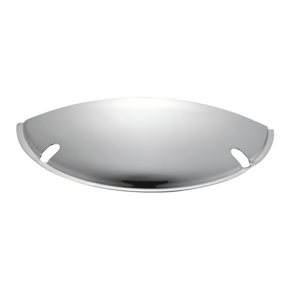 Stainless Steel Half-Moon Shield For 7" Headlight (Pair)