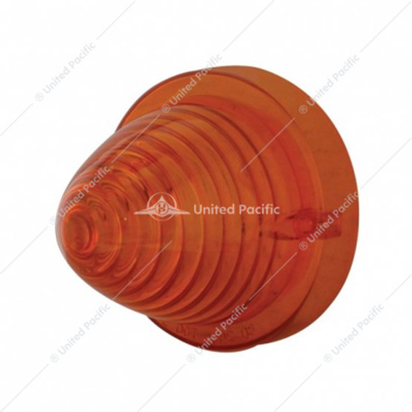 30311-UP TORPEDO CAB LIGHT LENS - AMBER