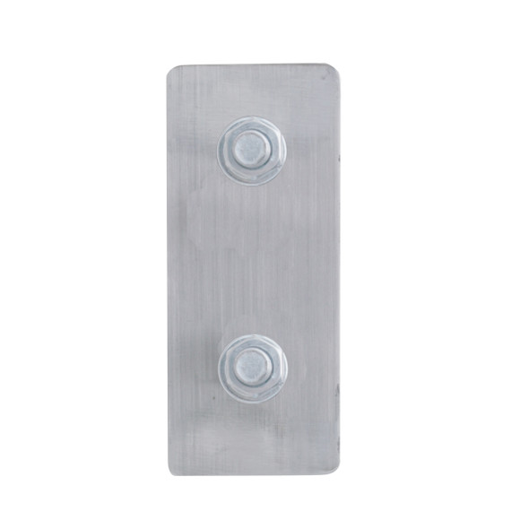 3-3/4" Bolt Pattern 430 SS Spring Loaded Light Bar With Three 4" Light Cutouts (Pair)