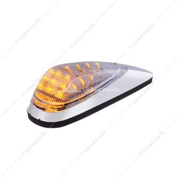 30676-UP 19 AMBER LED GRAKON 2000 STYLE CAB LIGHT KIT - CLEAR LENS