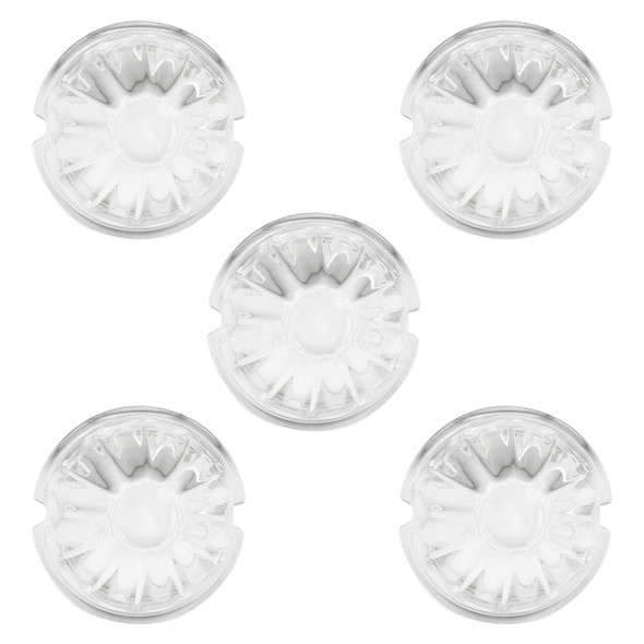 Watermelon Glass Marker Light Lens - Clear (5 Pcs)