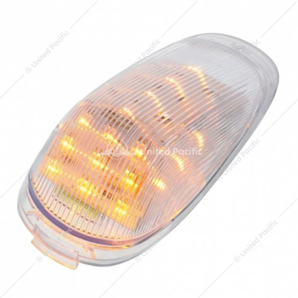 39953-UP 19 LED GRAKON 2000 CAB LIGHT - AMBER LED/CLEAR LENS