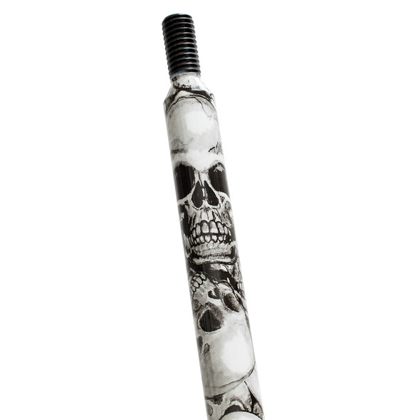 18" Skull Pattern Shifter Shaft Extension