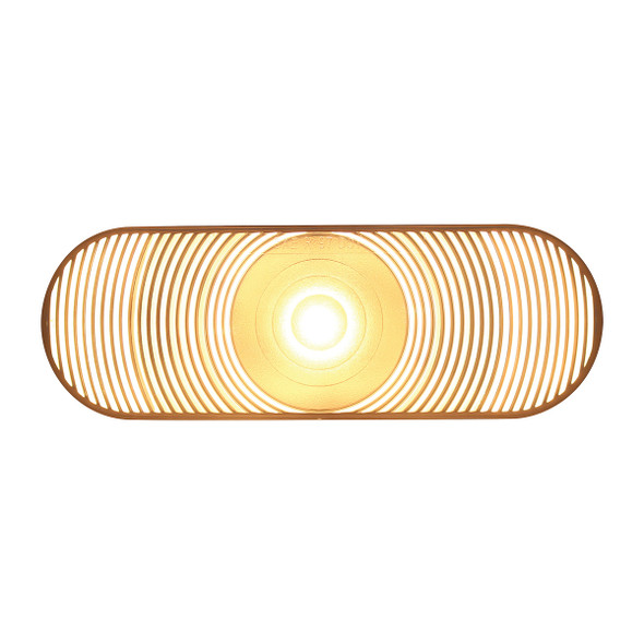 6" Oval Back-Up Light - Clear Lens