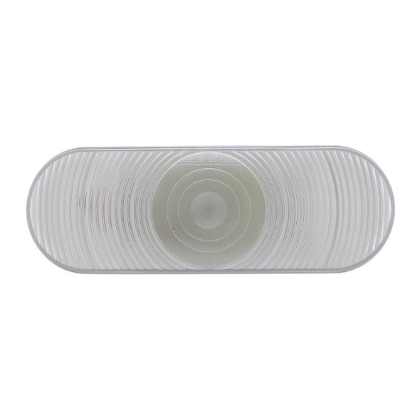 6" Oval Back-Up Light - Clear Lens