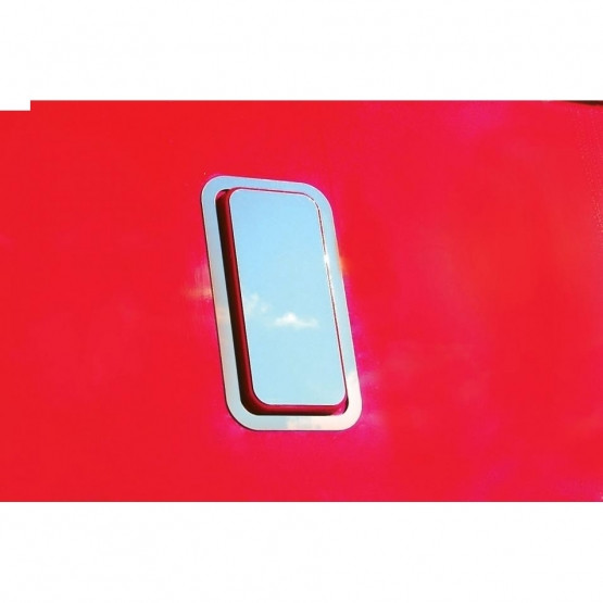 Stainless Kenworth T700 Bunk Vent Cover Trim Kit