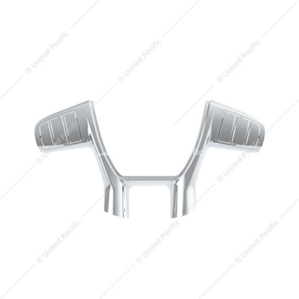 88191-UP PLASTIC TRIM FOR UNITED PACIFIC YOURGRIP PETERBILT 579/KENWORTH T680 STEERING WHEEL - CHROME