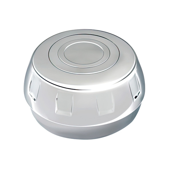 88211-UP CHROME STEERING WHEEL HUB & HORN BUTTON KIT FOR PETERBILT (1998-2005), & KENWORTH (2001-2002)