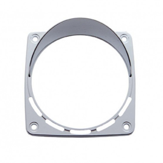 Square Turn Signal Light Bezel With Visor