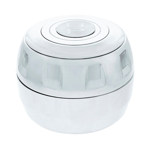 88292-UP CHROME STEERING WHEEL HUB & HORN BUTTON KIT FOR 2014-2024 KENWORTH T680 & PETERBILT 579