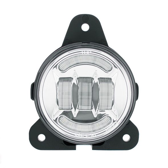 Chrome 6 LED Competition Series Projector Fog Light For 2018-2024 Volvo VNR