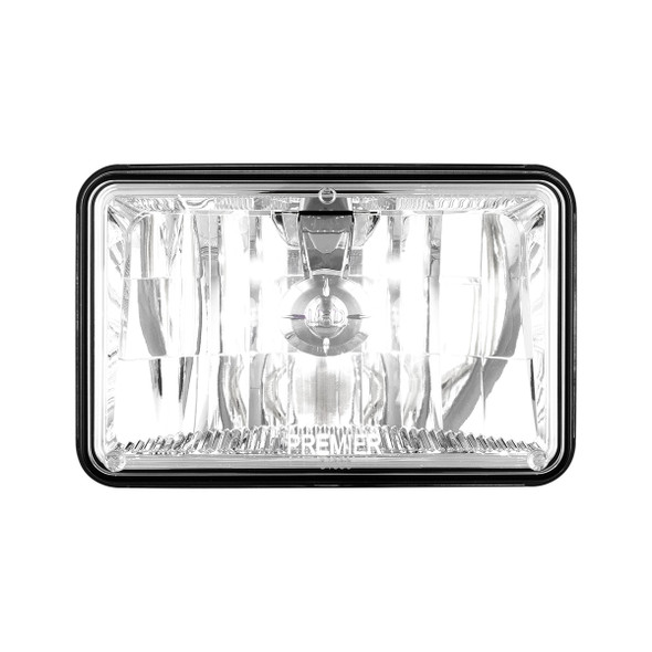 ULTRALIT - Single High Power CREE LED 4" X 6" Headlight - Low Beam