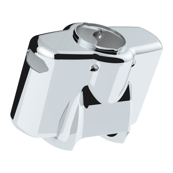 21709-UP CHROME PLASTIC UPPER STEERING COLUMN COVER FOR PETERBILT 379/378 (1998-2005), 335 (2005-2010), 330 (2000-2010)