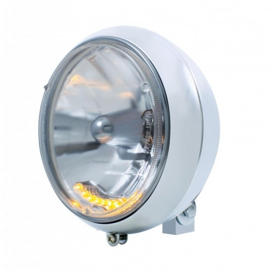 7" Motorcycle Headlight With 10 Auxiliary LED Bulb