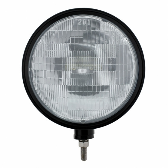 Black "Billet" Style Groove Headlight H6024 Bulb