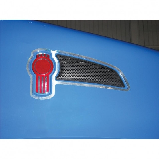 Stainless 2008+ Kenworth T660/T370 Air Intake Logo Trim