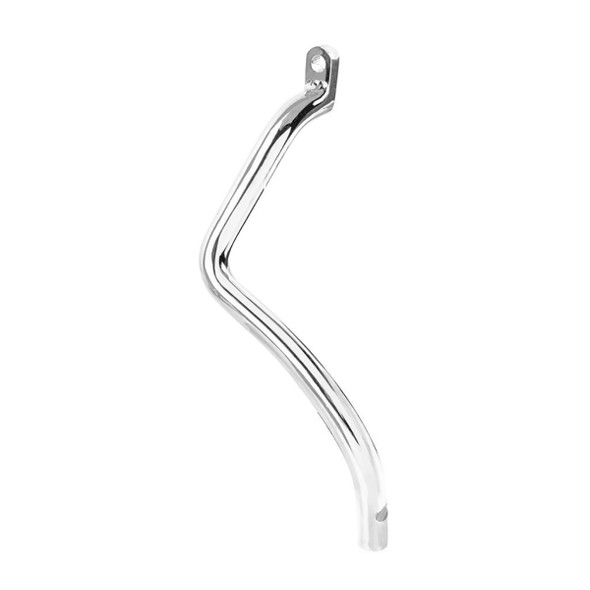 24101-UP CHROME CLUTCH PEDAL ARM FOR PETERBILT 378 (1988-2007)& 379 (1987-2007)