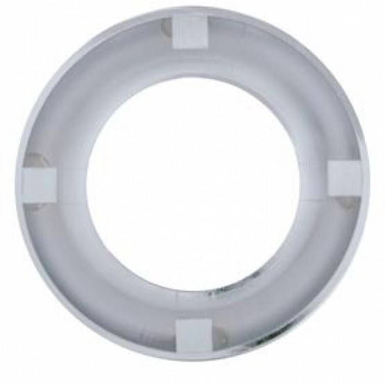 Chrome Twist-On Light Bezel For 2.5" Round Light Grommet