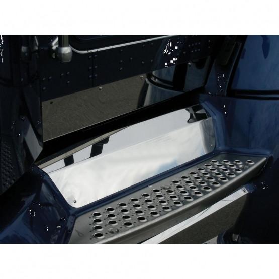 Stainless 2007-2017 Kenworth T660 (EPA) Front Upper Step Kick Plate