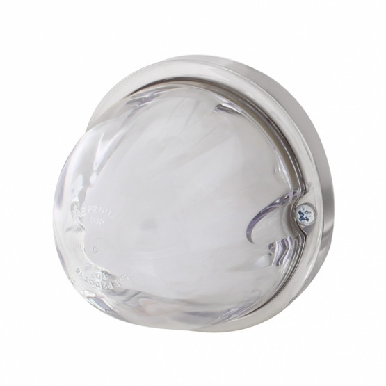 9 LED Dual Function GloLight Watermelon Flush Mount Kit - Red LED/Clear Lens