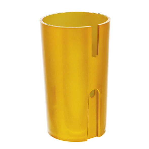 70578-UP PLASTIC LOWER GEARSHIFT KNOB COVER - ELECTRIC YELLOW