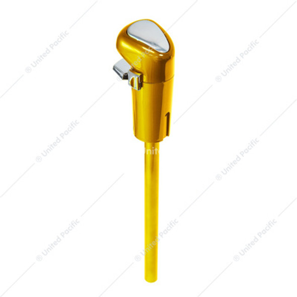 70578-UP PLASTIC LOWER GEARSHIFT KNOB COVER - ELECTRIC YELLOW