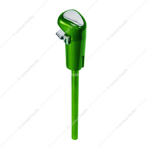 70580-UP PLASTIC LOWER GEARSHIFT KNOB COVER - EMERALD GREEN