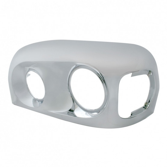 Chrome Headlight Bezel For 2005-2010 Freightliner Century - Driver