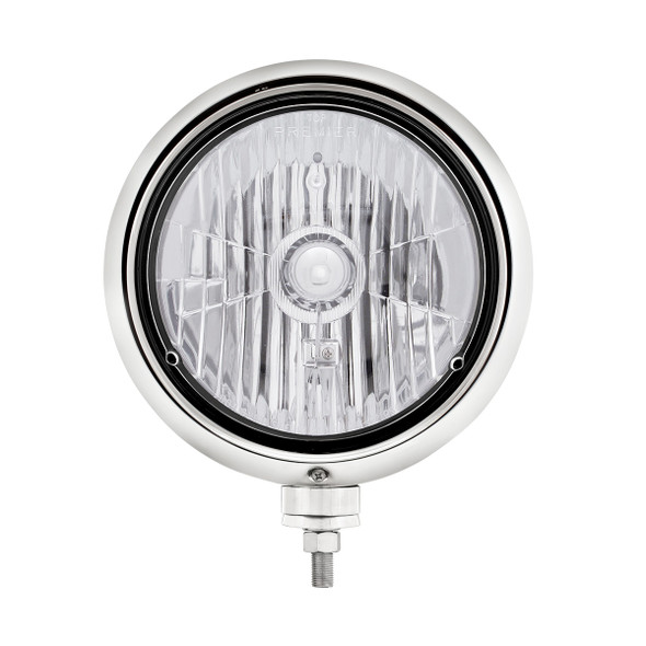 Black Guide 682-C Style Headlight Crystal H4 Bulb