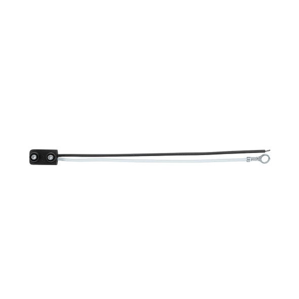2 Wire Pigtail With 2 Prong Plug - 6" Lead (Retail)